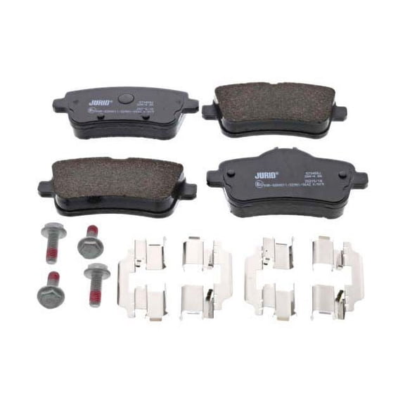 Rear Brake Pad Set - Compatible with 2012 - 2015 Mercedes-Benz ML350 2013 2014