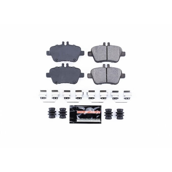 Rear Brake Pad Set - Compatible with 2012 - 2016 Mercedes-Benz SLK350 2013 2014 2015
