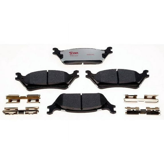 Rear Brake Pad Set - Compatible with 2012 - 2018 Ford F-150 2013 2014 2015 2016 2017