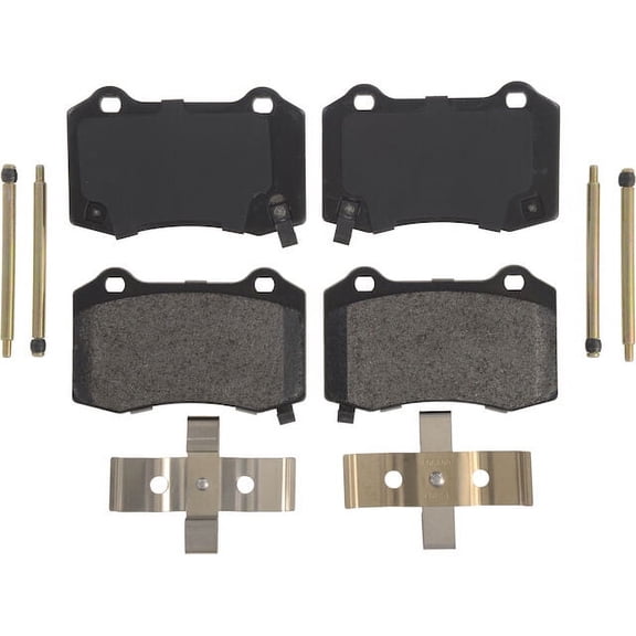 Rear Brake Pad Set - Compatible with 2012 - 2020 Tesla S 2013 2014 2015 2016 2017 2018 2019