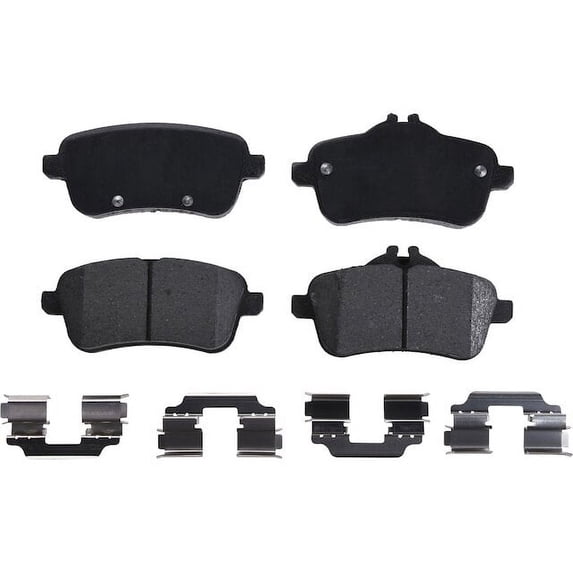 Rear Brake Pad Set - Compatible with 2013 - 2016 Mercedes-Benz GL550 2014 2015