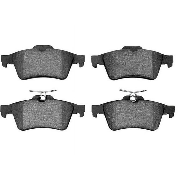 Rear Brake Pad Set - Compatible with 2013 - 2018 Ford C-Max - Dynamic Friction