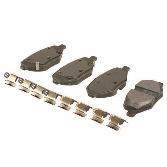Rear Brake Pad Set - Compatible with 2013 - 2019 Ford Taurus SHO 2014 2015 2016 2017 2018