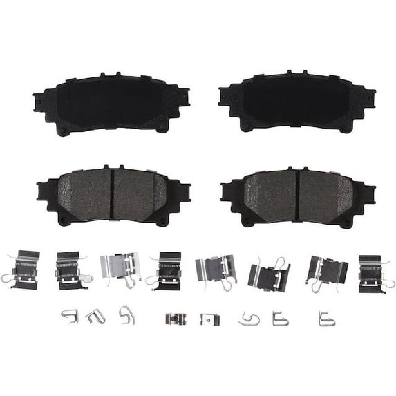Rear Brake Pad Set - Compatible with 2013 - 2020 GS350 2014 2015 2016 2017 2018 2019