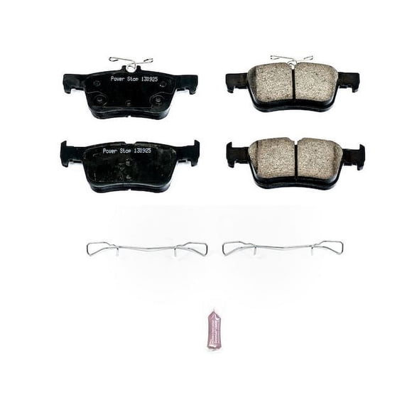 Rear Brake Pad Set - Compatible with 2013 - 2020 Lincoln MKZ 2014 2015 2016 2017 2018 2019