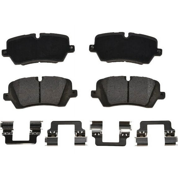 Rear Brake Pad Set - Compatible with 2013 - 2022 Land Rover Range Rover 2014 2015 2016 2017 2018 2019 2020 2021