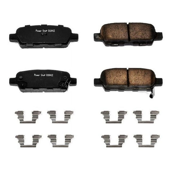 Rear Brake Pad Set - Compatible with 2013 INFINITI FX37