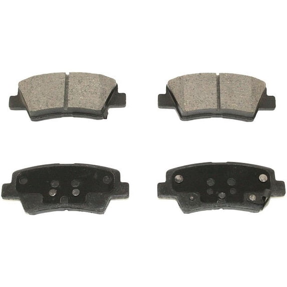 Rear Brake Pad Set - Compatible with 2014 - 2016 Kia Soul 2015