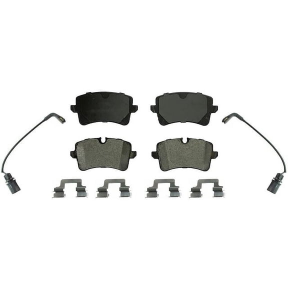 Rear Brake Pad Set - Compatible with 2014 - 2017 Audi RS7 2015 2016