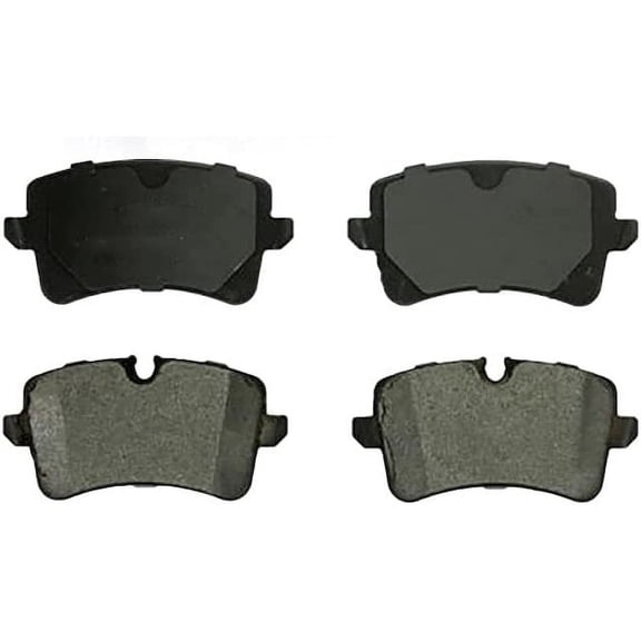 Rear Brake Pad Set - Compatible with 2014 - 2018 Audi RS7 2015 2016 2017