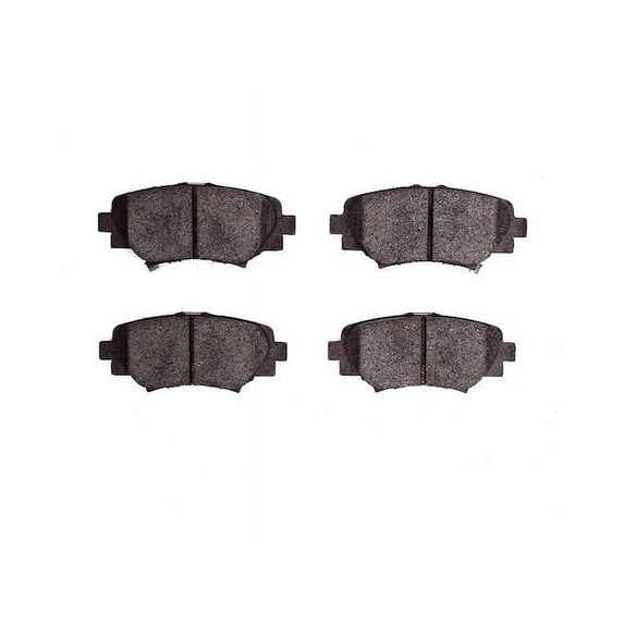 Rear Brake Pad Set - Compatible with 2014 - 2018 Mazda 3 2015 2016 2017