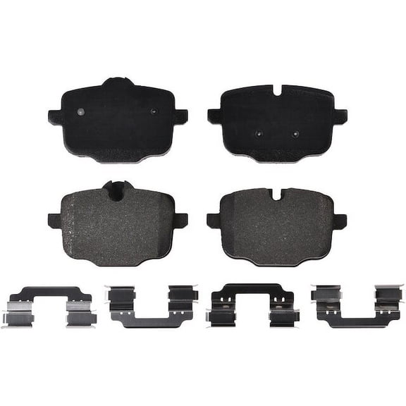 Rear Brake Pad Set - Compatible with 2014 - 2019 BMW M6 Gran Coupe 2015 2016 2017 2018