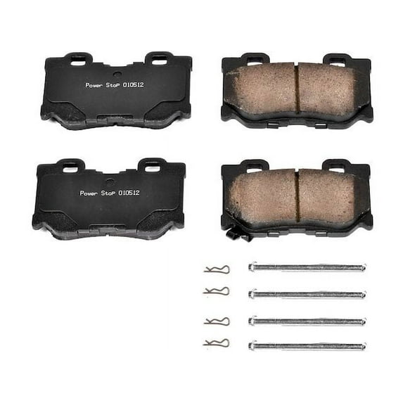 Rear Brake Pad Set - Compatible with 2014 - 2019 INFINITI Q70 2015 2016 2017 2018