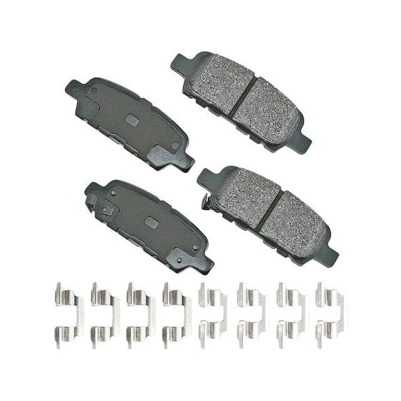 Rear Brake Pad Set - Compatible with 2014 - 2019 INFINITI QX60 2015 2016 2017 2018