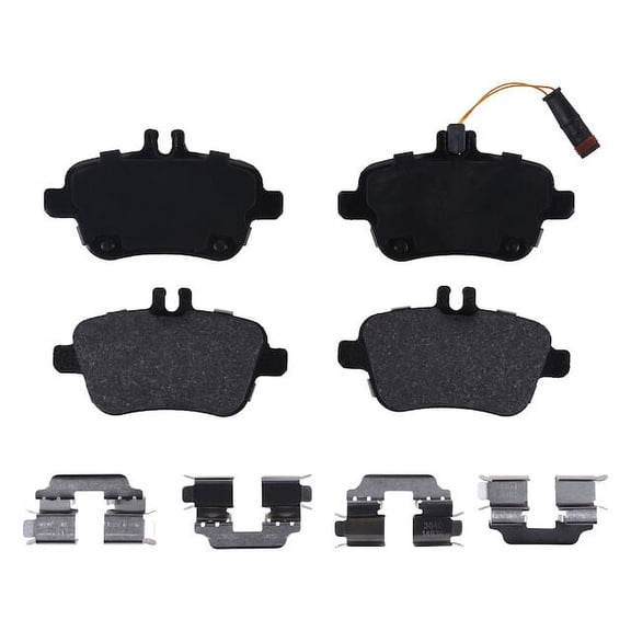 Rear Brake Pad Set - Compatible with 2014 - 2019 Mercedes-Benz CLA250 2015 2016 2017 2018