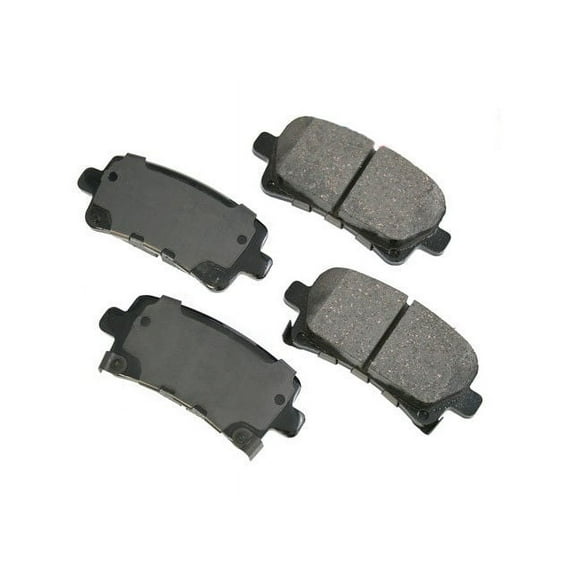 Rear Brake Pad Set - Compatible with 2014 - 2020 Chevy Impala 2015 2016 2017 2018 2019
