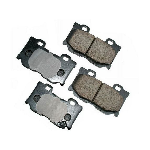 Rear Brake Pad Set - Compatible with 2014 - 2022 INFINITI Q50 2015 2016 2017 2018 2019 2020 2021