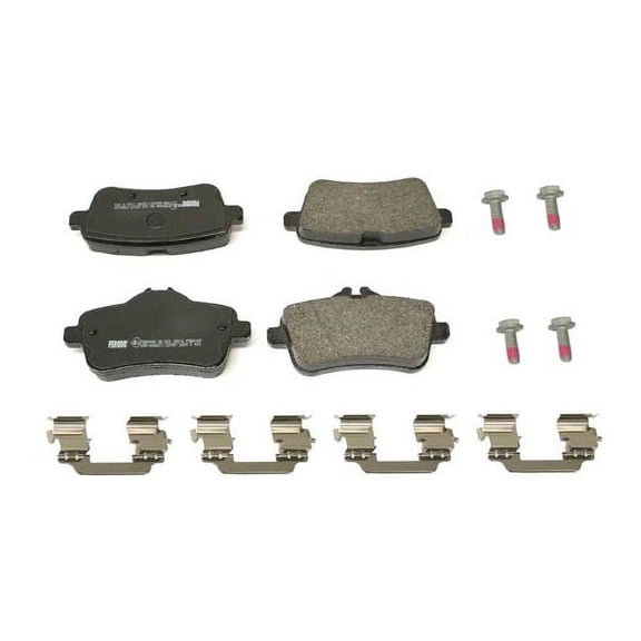 Rear Brake Pad Set - Compatible with 2015 - 2016 Mercedes-Benz GL450