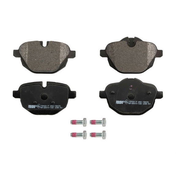Rear Brake Pad Set - Compatible with 2015 - 2017 BMW X3 2016