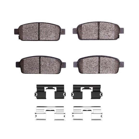Rear Brake Pad Set - Compatible with 2015 - 2017 Chevy Trax AWD 2016