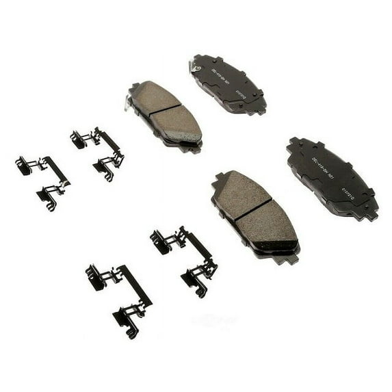 Rear Brake Pad Set - Compatible with 2015 - 2017 Chrysler 200 2016