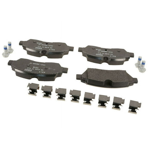 Rear Brake Pad Set - Compatible with 2015 - 2019 Ford Transit-350 HD 2016 2017 2018