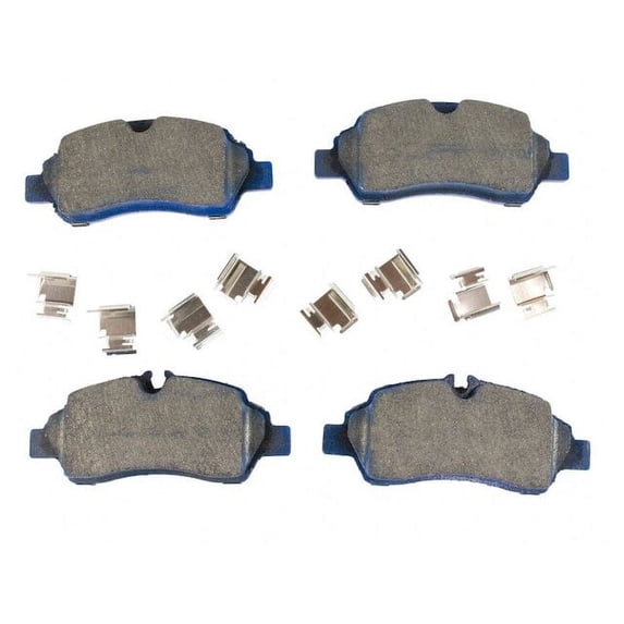 Rear Brake Pad Set - Compatible with 2015 - 2020 Ford Transit-150 2016 2017 2018 2019