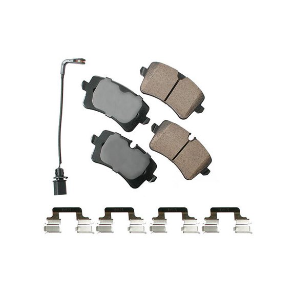 Rear Brake Pad Set - Compatible with 2015 - 2020 Porsche Macan 2016 2017 2018 2019