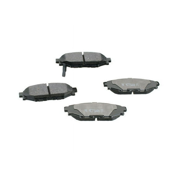 Rear Brake Pad Set - Compatible with 2015 - 2021 Subaru WRX 2016 2017 2018 2019 2020