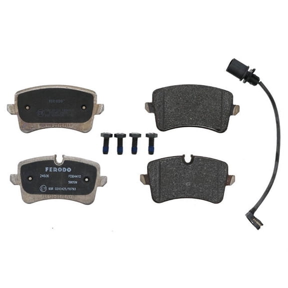 Rear Brake Pad Set - Compatible with 2015 - 2022 Porsche Macan 2016 2017 2018 2019 2020 2021