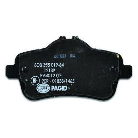 Rear Brake Pad Set - Compatible with 2016 - 2017 Mercedes-Benz GLE300d 4Matic
