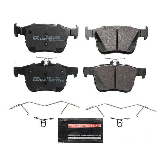 Rear Brake Pad Set - Compatible with 2016 - 2018 Audi A3 Sportback e-tron 2017