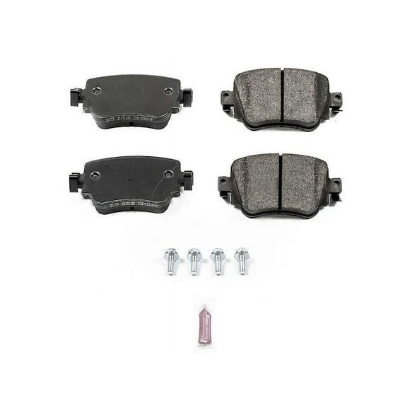 Rear Brake Pad Set - Compatible with 2016 - 2018 Audi Q3 2017