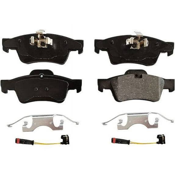 Rear Brake Pad Set - Compatible with 2016 - 2018 Mercedes-Benz G65 AMG 2017
