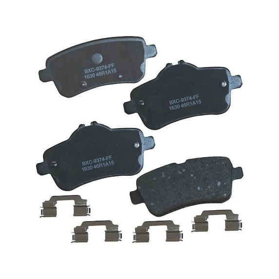 Rear Brake Pad Set - Compatible with 2016 - 2018 Mercedes-Benz GLE350 2017