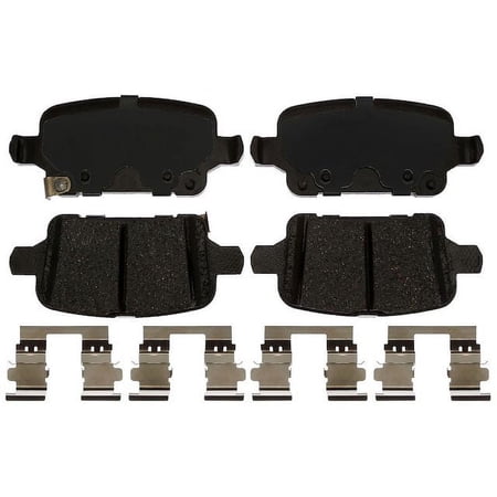 Rear Brake Pad Set - Compatible with 2016 - 2019 Chevy Cruze 2017 2018