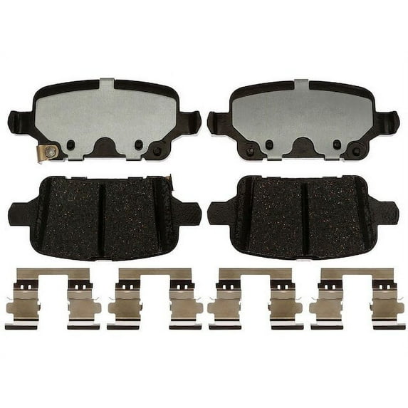 Rear Brake Pad Set - Compatible with 2016 - 2019 Chevy Cruze 2017 2018
