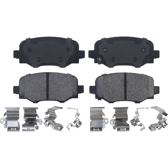 Rear Brake Pad Set - Compatible with 2016 - 2022 Fiat 500X 2017 2018 2019 2020 2021
