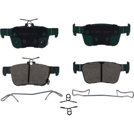 Rear Brake Pad Set - Compatible with 2016 - 2022 Honda Civic 2017 2018 2019 2020 2021