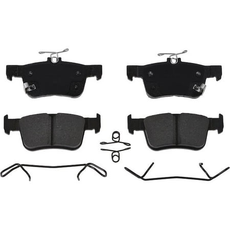 Rear Brake Pad Set - Compatible with 2016 - 2022 Honda Civic 2017 2018 2019 2020 2021
