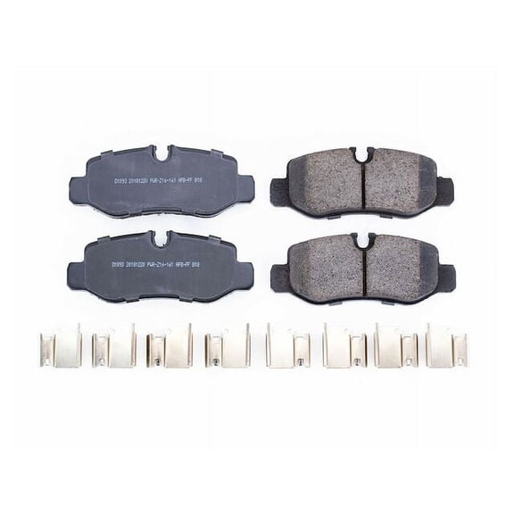 Rear Brake Pad Set - Compatible with 2016 - 2022 Mercedes-Benz Metris 2017 2018 2019 2020 2021
