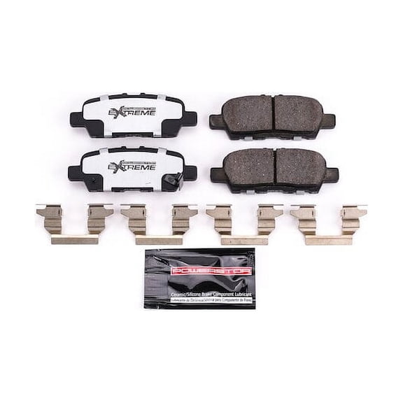 Rear Brake Pad Set - Compatible with 2016 - 2022 Nissan Maxima - Power Stop