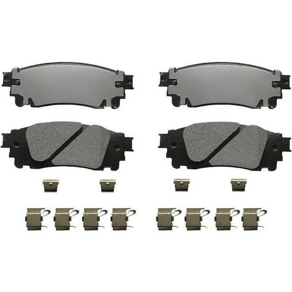 Rear Brake Pad Set - Compatible with 2016 - 2022 RX450h 2017 2018 2019 2020 2021