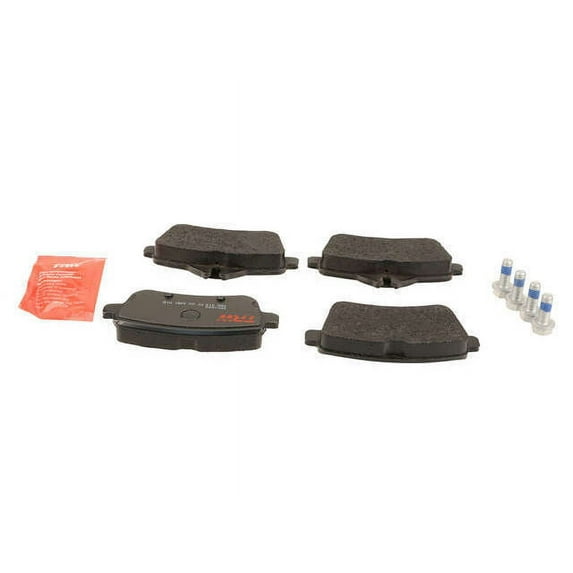 Rear Brake Pad Set - Compatible with 2016 Mercedes-Benz GLE450 AMG