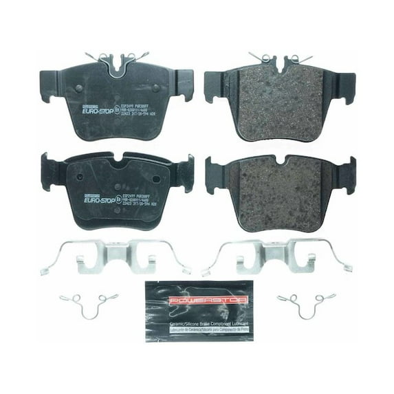 Rear Brake Pad Set - Compatible with 2017 - 2018 Mercedes-Benz C43 AMG