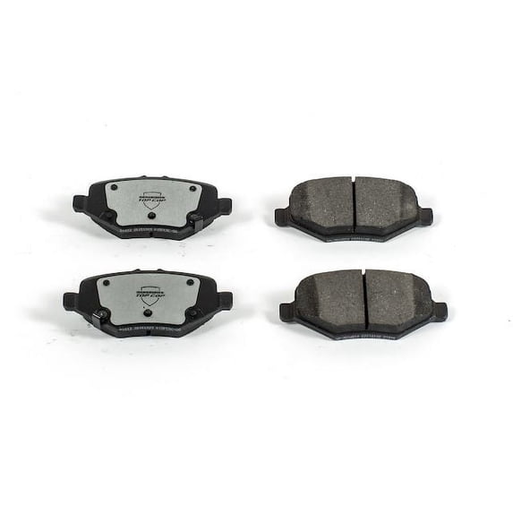 Rear Brake Pad Set - Compatible with 2017 - 2019 Ford Flex 2018