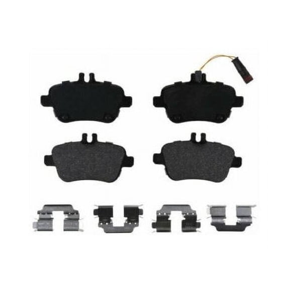 Rear Brake Pad Set - Compatible with 2017 - 2019 INFINITI QX30 - Raybestos