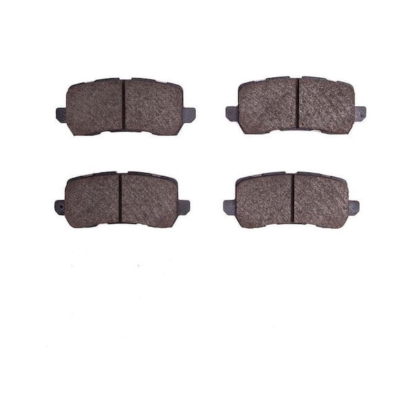 Rear Brake Pad Set - Compatible with 2017 - 2020 Acura MDX - Dynamic Friction