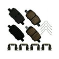 thumbnail image 1 of Rear Brake Pad Set - Compatible with 2017 - 2020 Cadillac XT5 - AC Delco, 1 of 2