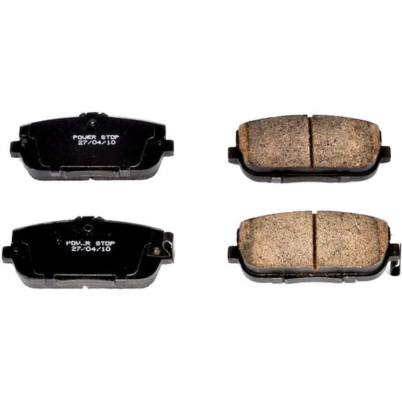 Rear Brake Pad Set - Compatible with 2017 - 2020 Fiat 124 Spider 2018 2019